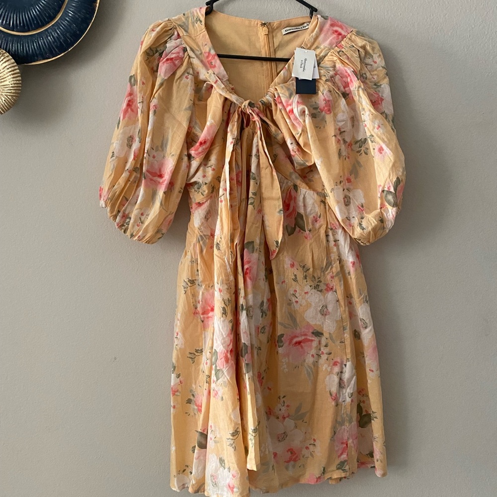 NWT A&F FLORAL DRESS